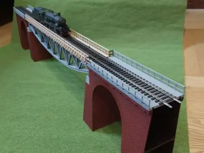 Klein Seeberg bridge 1-87 FDM 3D print model