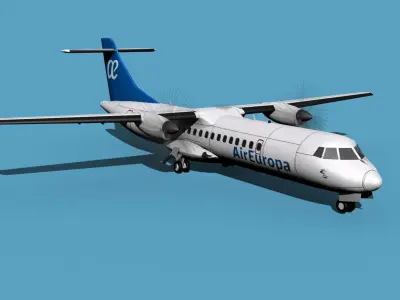 ATR  ATR-72-600 Air Europa 3D model