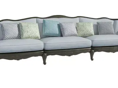 Antique Sofa 3D model