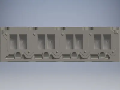 Engine Cylinder Head 3D model by lequydonhao