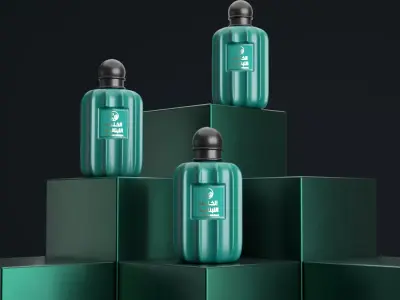 Perfume Bottle 3d Model  3D model