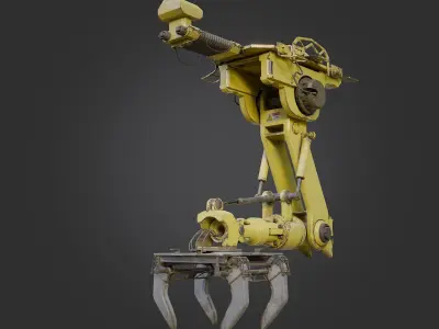 Industrial Robot G-1 Low-poly 3D model