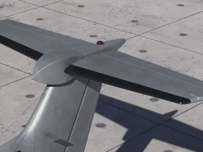Pilatus U-28A Us Air Force Aircraft 3D model