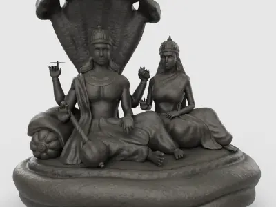 laxmi narayan 3D model