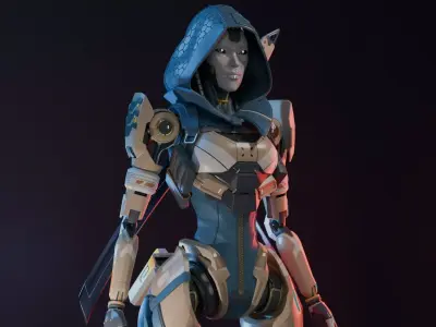 Ash 3D Model 3D model