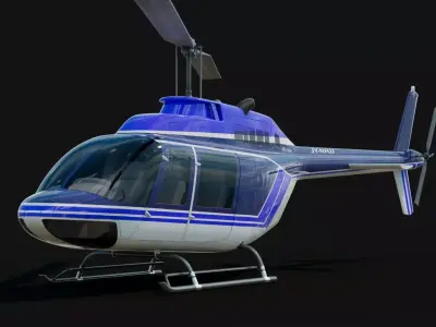 Helicopter 3D model 17