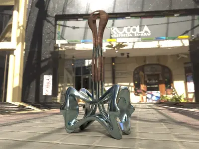 Hummer  Low-poly 3D model