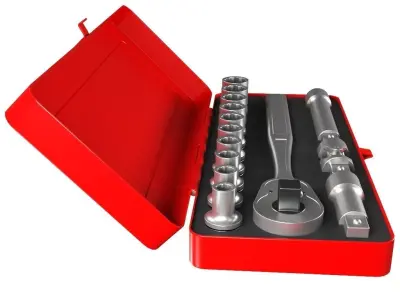 Socket Set1 3D model