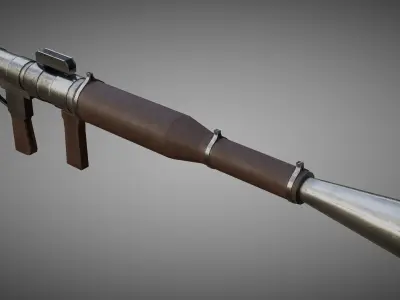 RPG 7 Low-poly 3D model