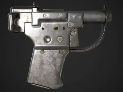 FP-45 Liberator Low-poly 3D model
