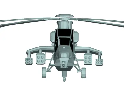 Eurocopter Tiger 3D model order