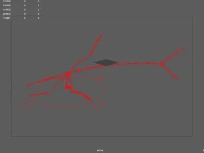 carp fish 3D model