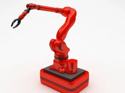 Industrial robot Worky 3D model