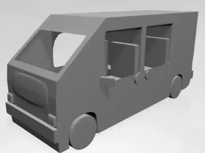 Van 01 3D model