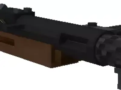 MP28 German Submachine Gun Free 3D model