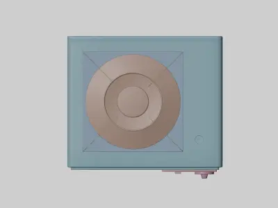 Gas Stove 3D Model 3D model