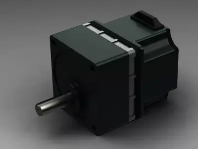 Vexta Brushless DC Motor  Free 3D model