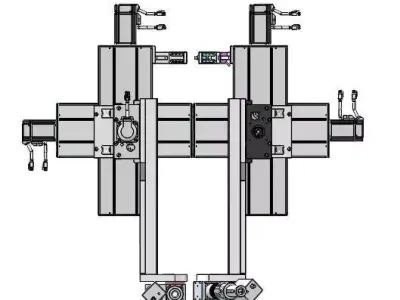 Six-axis Synchronous Welding Machine  3D model