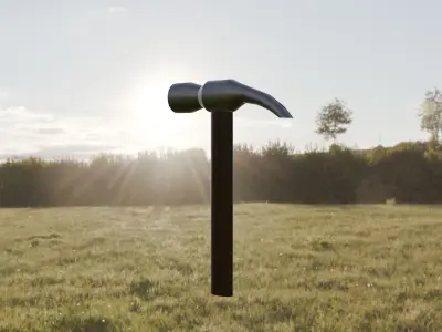 Hammer 3D model 8