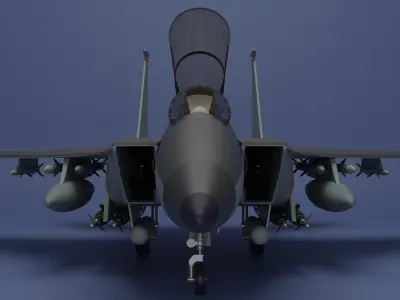 McDonnell Douglas F-15 Eagle 3D model get