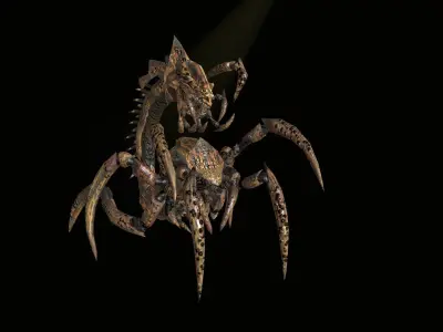 Nightmare Beetle 2 Low-poly 3D model