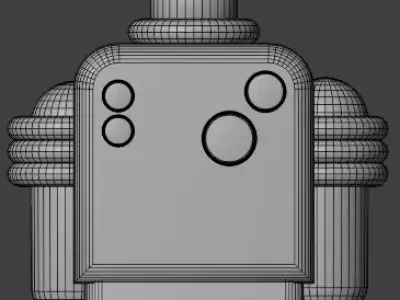 Simply robot 3D model