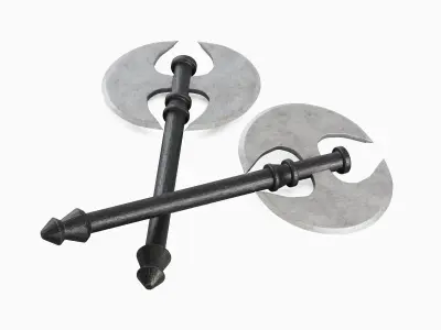 Stylized Axe 03 Low-poly 3D model