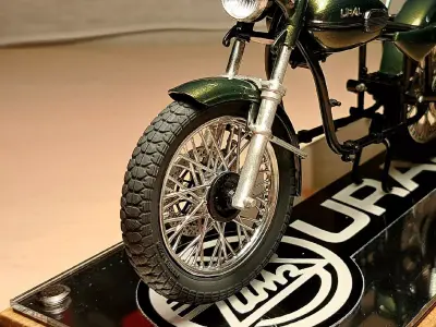 Wheels for motorcycle 3D print model