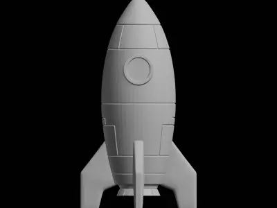 Rocket Model Space Vehicle 3D print model