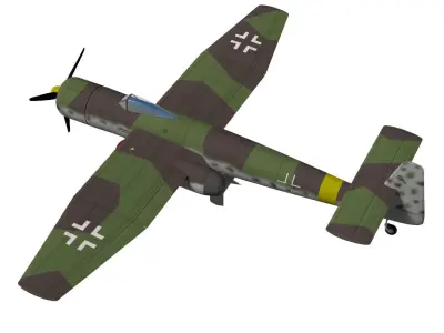 Blohm Voss P204 3D model