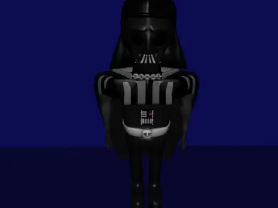 Darth Vader Low-poly 3D model buy
