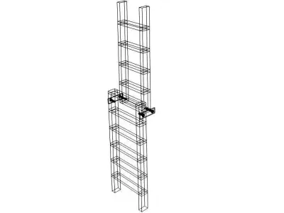 Ladder - Twolevel 3D model
