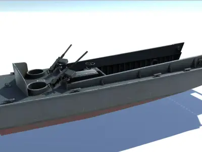 Landing Ship 3D model