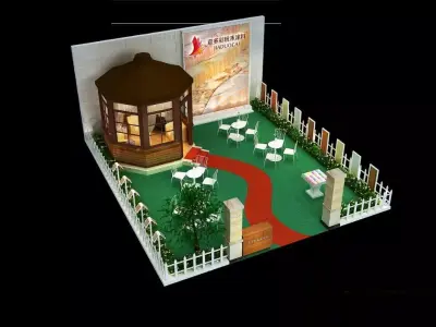 Exhibition - Area -10X9-3DMAX2012-049 3D model