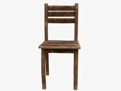 Medieval Rustic  Low-poly 3D model