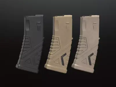 HK Magazine Gen 3 Low-poly 3D model