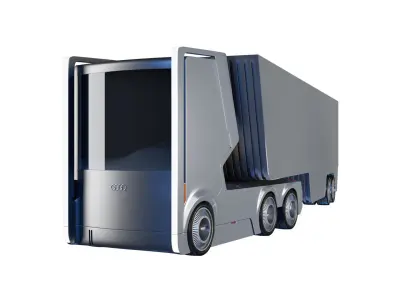 Truck for Audi 3D model