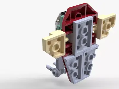 Lego Slave I Low-poly 3D model