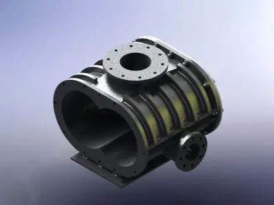 root blower shell Free 3D model