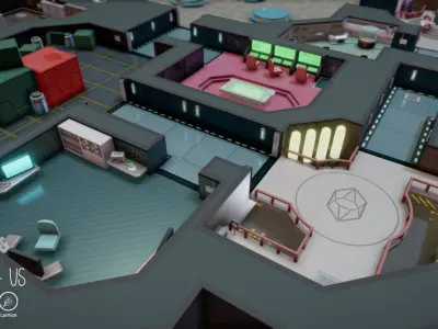 Among us 3D model