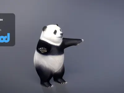 Panda 3D model buy