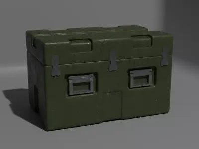GAME READY MILLITARY CASE ASSET Free 3D model