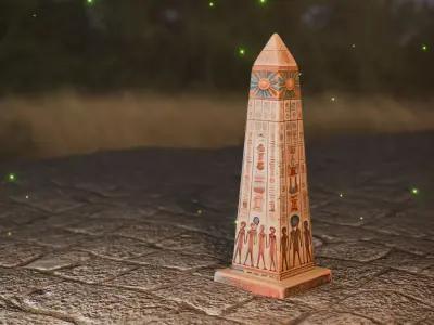 A Egyptian Obelisk 3D model
