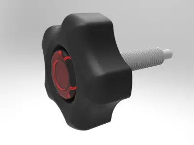Adjusting knob Free 3D model