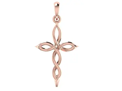 CROSS PENDANT CR184 3D print model