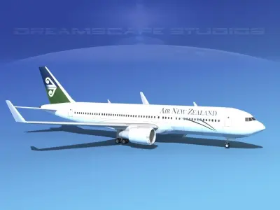 Boeing 767-300 Air New Zealand 3D model