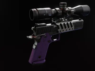 STI Eagle 6 Low-poly 3D model