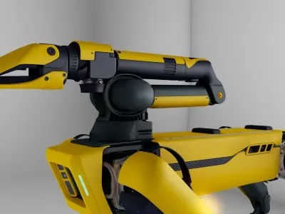 Professional Dog Machine Spot 3D model