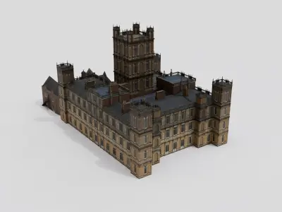 Highclere Castle 3D model