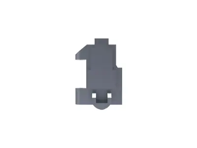 ARROW ARMS APC9K REAR BRACE STOCK PLATE ADAPTER  Free 3D print model
